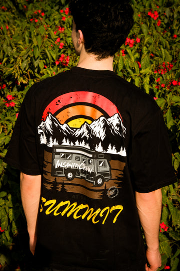 IC T-shirt At The Summer Black