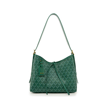 Emo Double Handle Bag Green