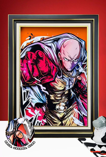 One Punch Man Single Painting  45*33CM