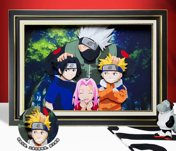 Naruto Boyhood Painting  45*33CM