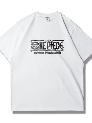 One Piece T-shirt White New