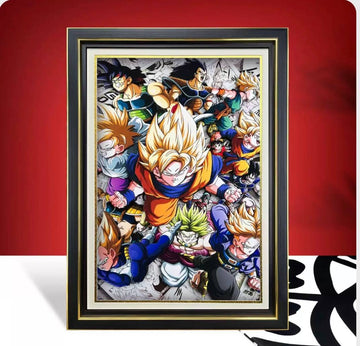 Dragon Ball Decorative Paintings Medium