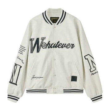 Baseball Jacket White