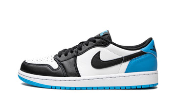 Jordan 1 Low Black Dark Powder Blue (W)