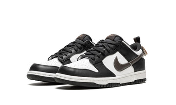 Nike Dunk Low Black White Metallic GS